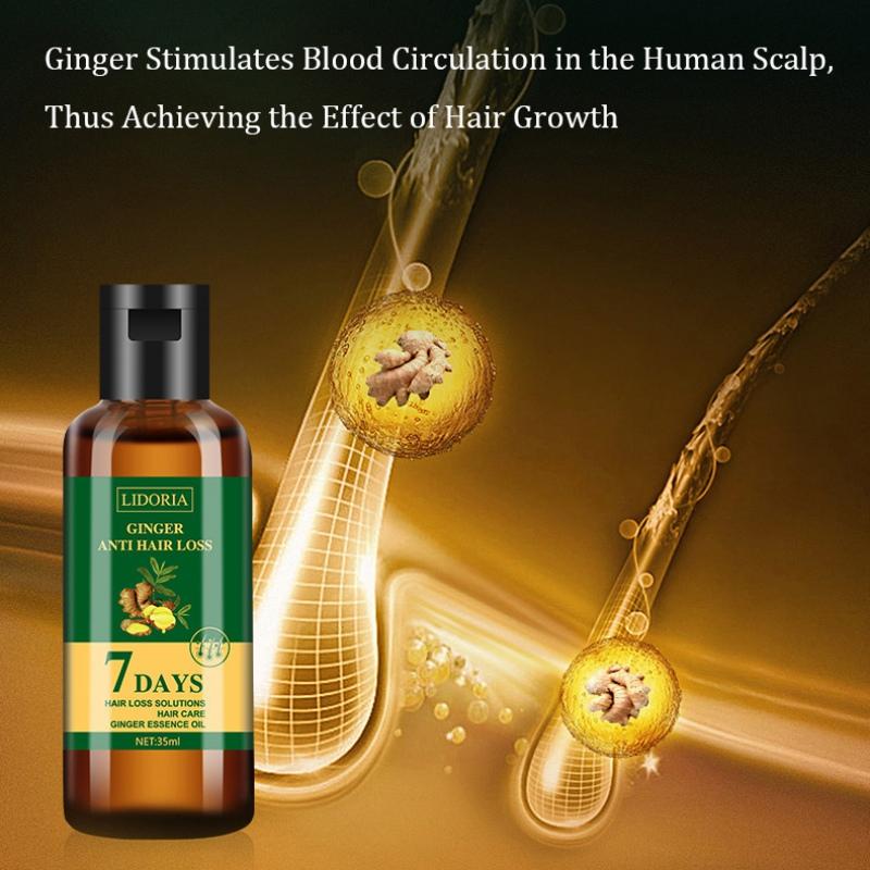 Ingwer-Haarwuchsserum, nährendes Haarwuchsöl, 35 ml