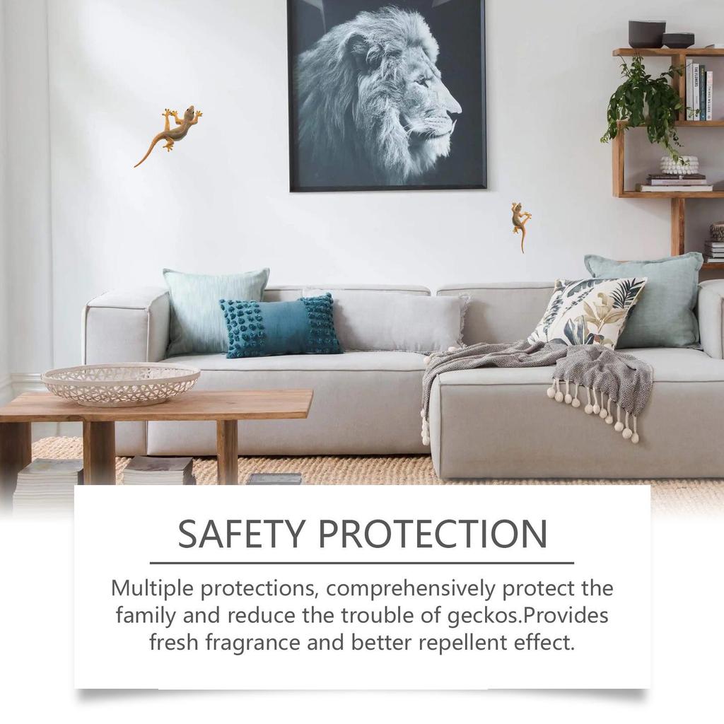 JUE FISH Gecko Repellent Plant Extract - Household Anti-Lizard Solution