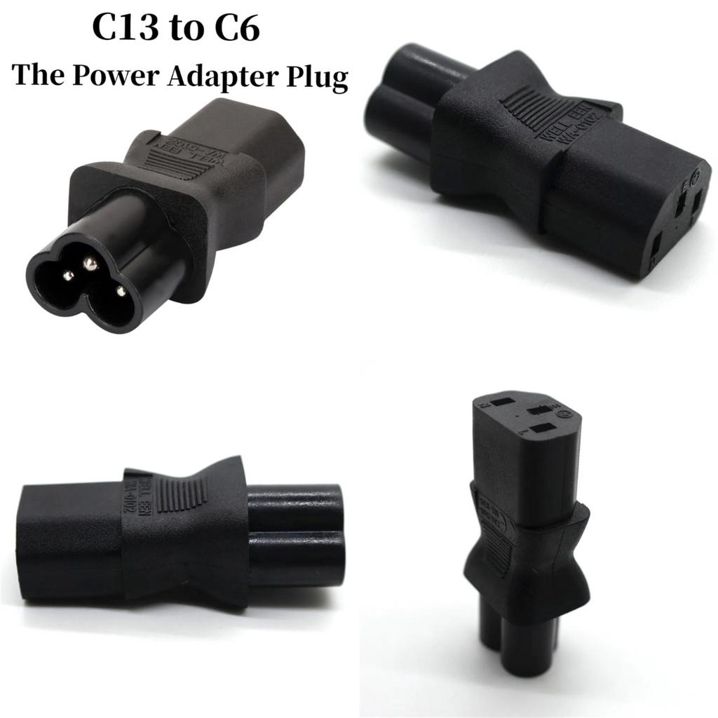 Wa-0102 Meihua Rotary Brand C13 To C6 Power Plug For Internet Cafe Computer Case Pdu Lcd Monitor Modification 250v 10a