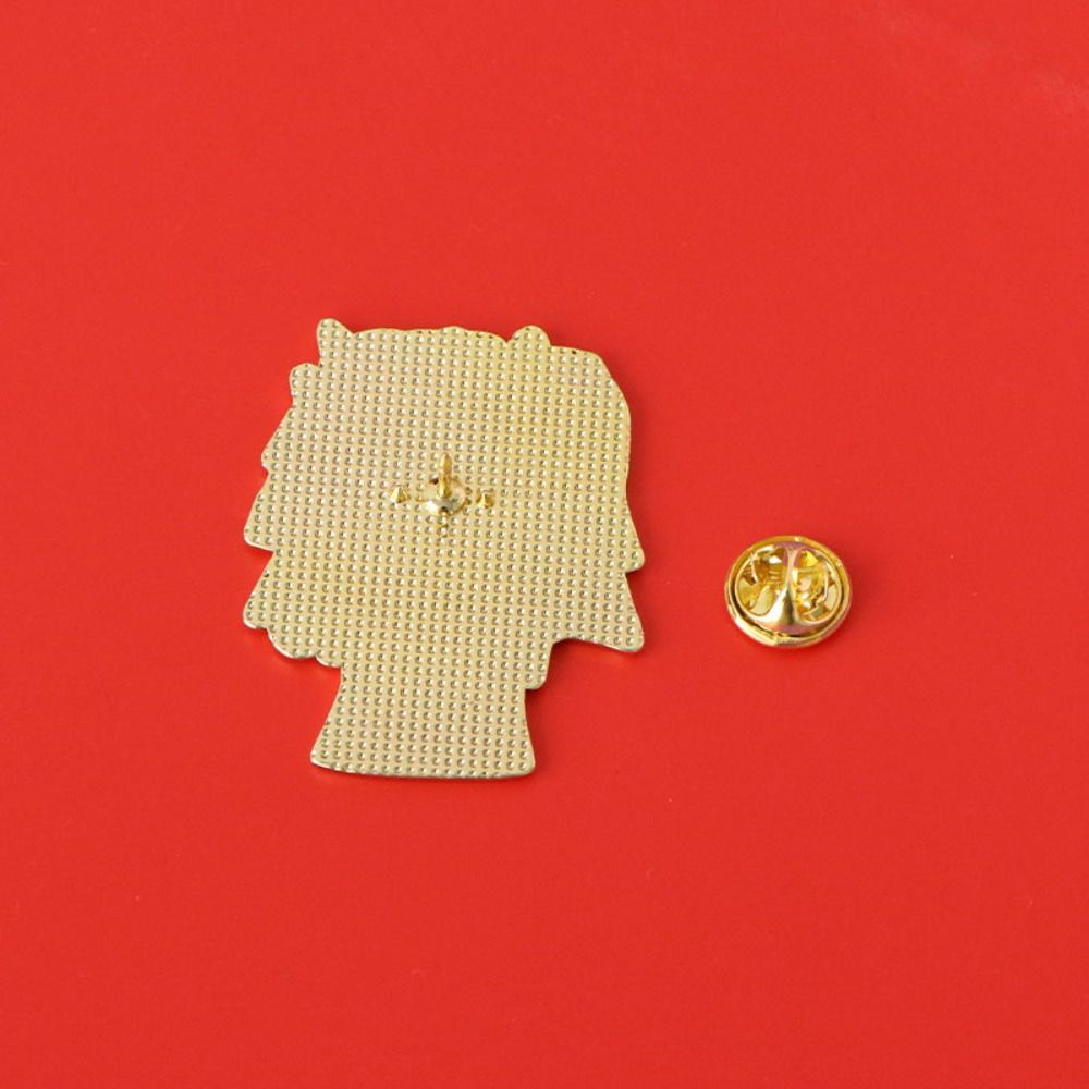 Zinc Zinc Zinc Alloy Cartoon Opera Panda Badge Craft Giant Panda Shape Badge  Fans Gifts