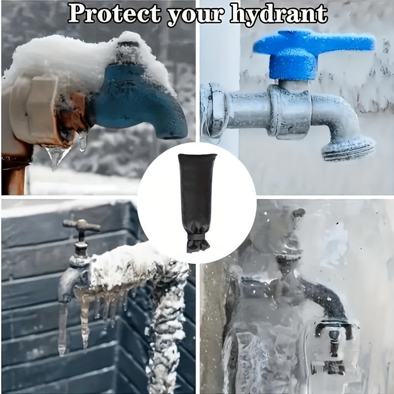 1pc Faucet Cover Heavy-Duty Water Pipe with Easy Snap-Fit/Threaded Connection for Garden Hose Bib,Lawn Sprinkler & Fire Hydrant