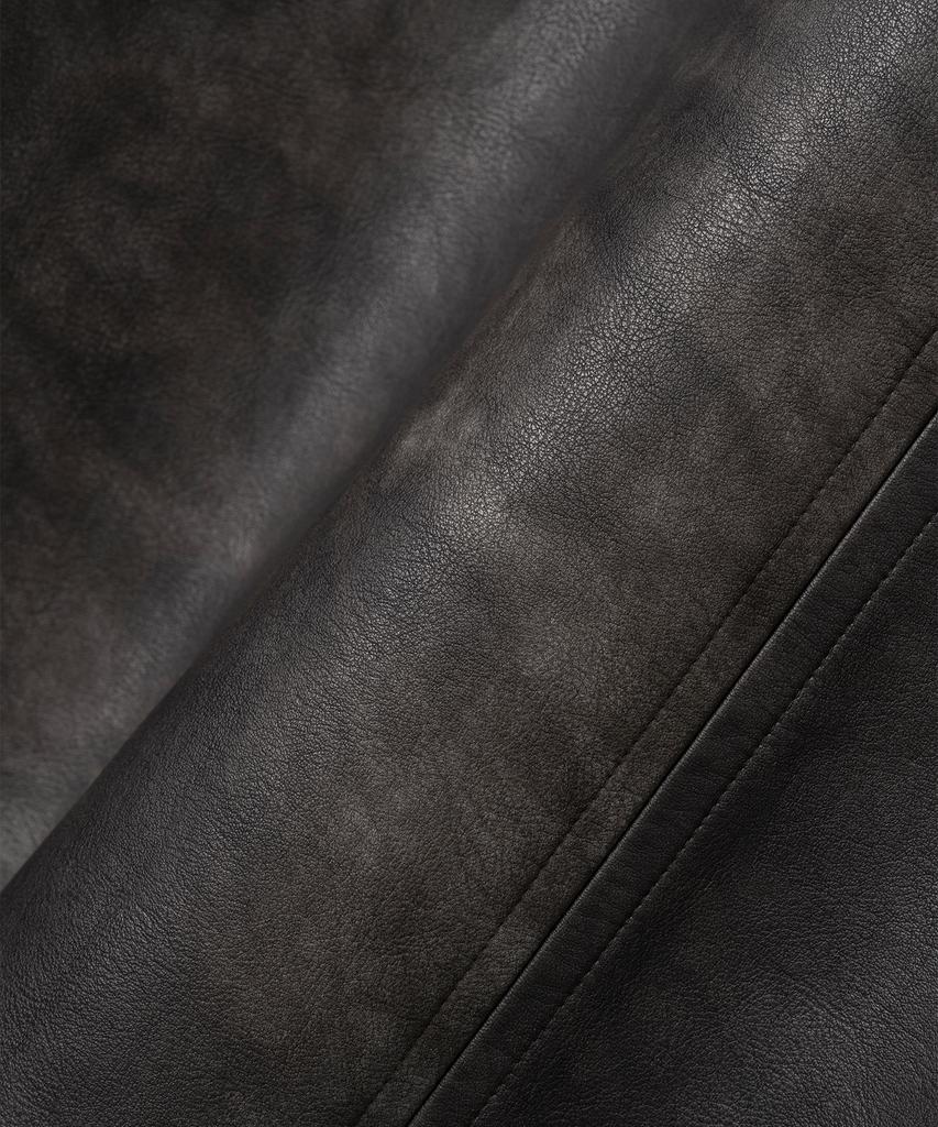 Millo Archive Vintage Shearling Middle Leather Jacket [Espresso]