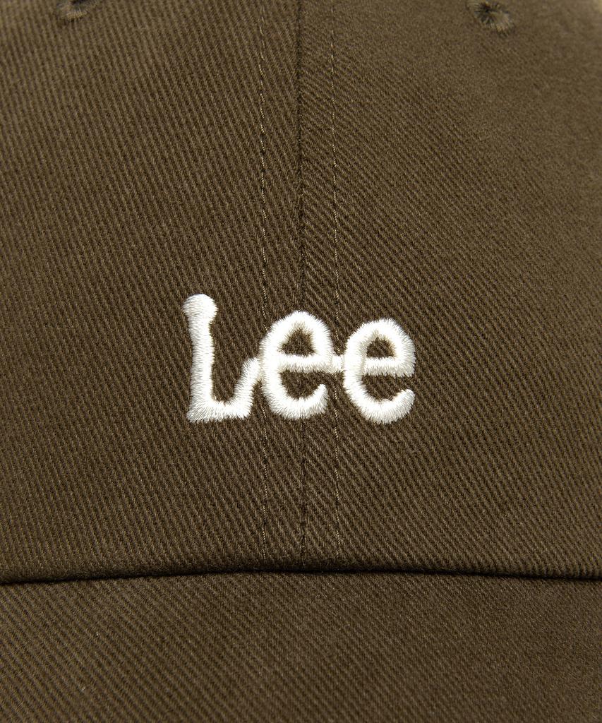 LEE Small Twitch Logo Cotton Curve Ball Cap Brown