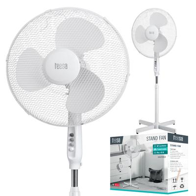 Teesa 45W Floor Standing Fan, Quiet, Adjustable
