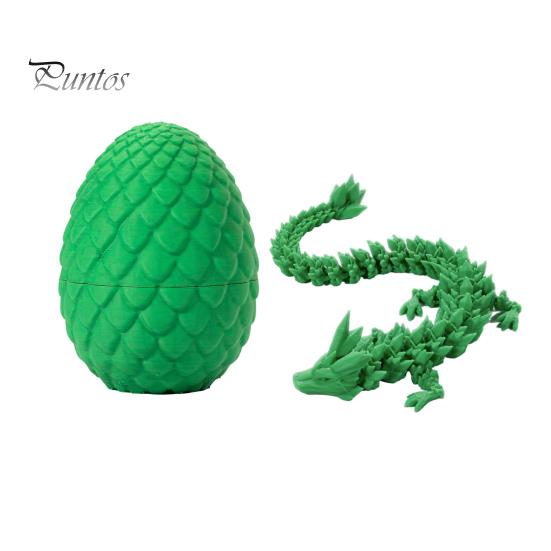 Lot 4 Oeufs Dragon Imprimés 3D Avec Dragon Surprise - Jouet Mystérieux Pour Enfants Et Adultes