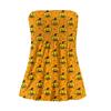 Tube Tops For Women,Cute Sexy Off Shoulder  Print Sleeveless T-Shirt