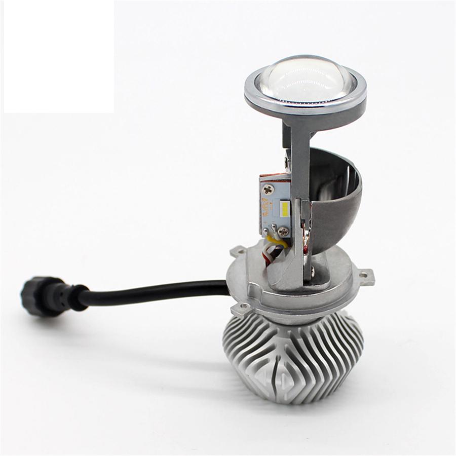 2pcs H4 Left-Driven Dual Left-Lens LED Headlamp Integrative Ultra-Bright Focus M