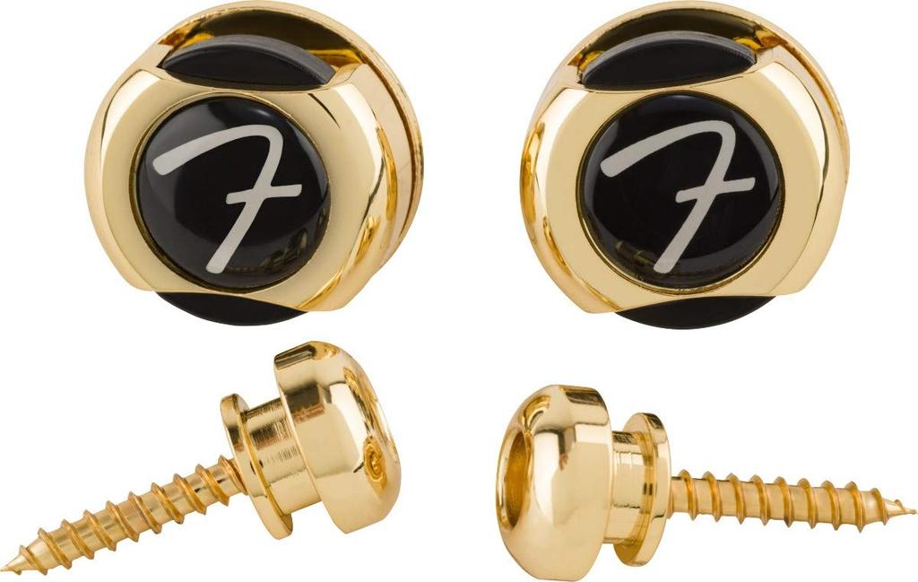 Fender® 'F' Locks, Gold