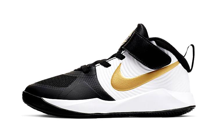 

Nike Team Hustle D 9 Black Metallic Gold PS AQ4225-004 28