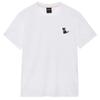 OKSTAR Happy Cat Embroidered Short Sleeve T-Shirt (Type C)