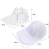Polyester Mesh Hat Washing and Care Bag - Anti-Deformation, Protects Hats In Machine Wash