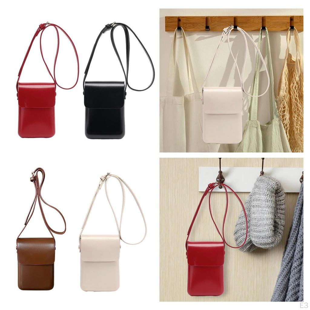 Cell Phone Purse Adjustable Strap Fashion Handbag Travel Pouch Shoulder Bag for Biking Casual Family