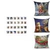 Premium Quality 17.7" Merry Christmas Cushion Cover With Timeless Holiday Design