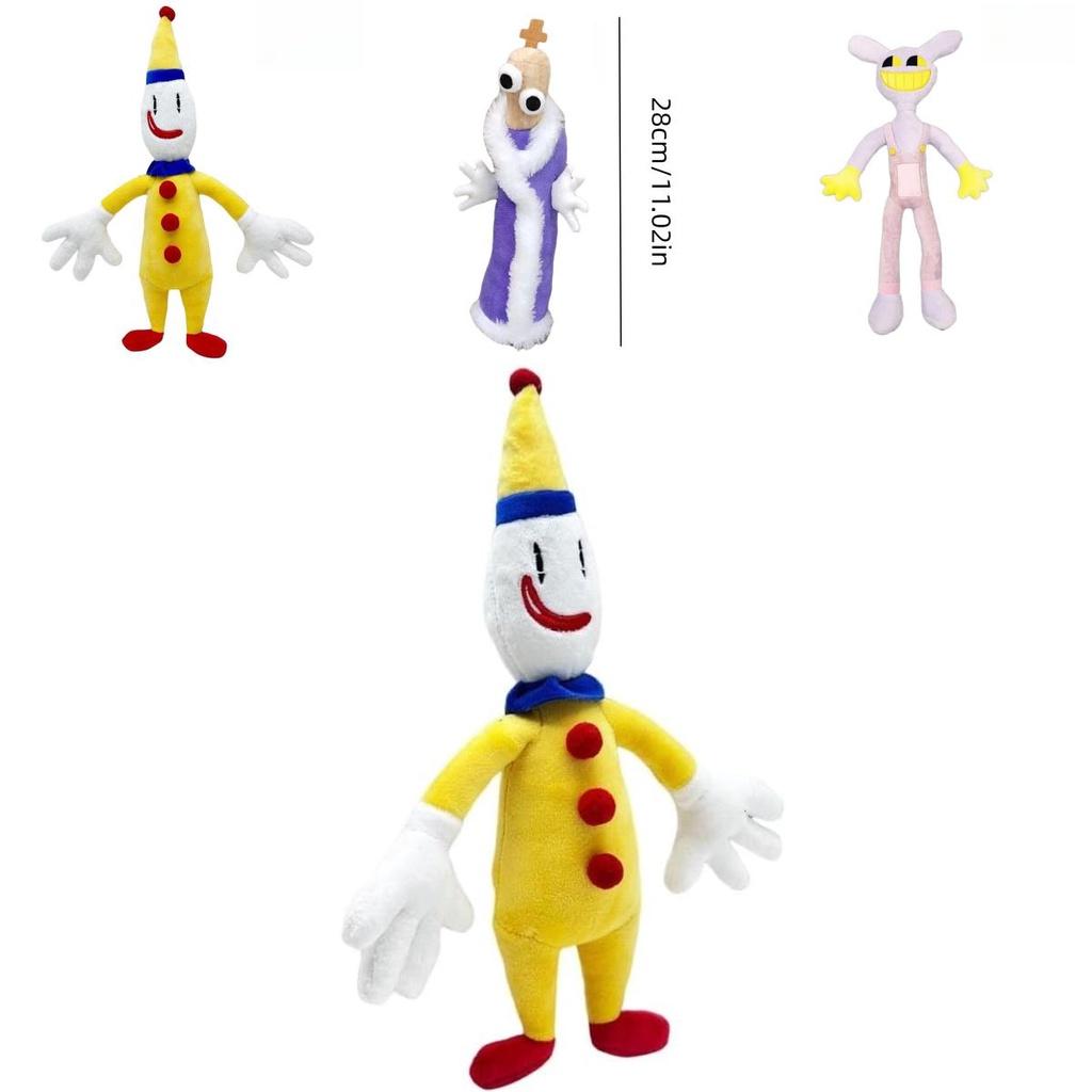 Der Erstaunliche Digitale Zirkus Plüschtier Entzücker Hase Stofftier Clown Anpassbares Design
