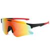 Oversized Sports Goggle Men  New Mirror Outdoor Anti-UV Cycling Sunglasses Women Trendy Windproof Protective Shades