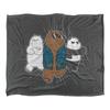 We Bare Bears Silky Jacket Supersoft Blanket