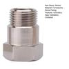 M18x1.5 O2-Sensor Abstandshalter Verlängerung 32mm Sauerstoffsensor Adapter mit vernickeltem Anti-Fouler Universelles Automobil Auspuffzubehör