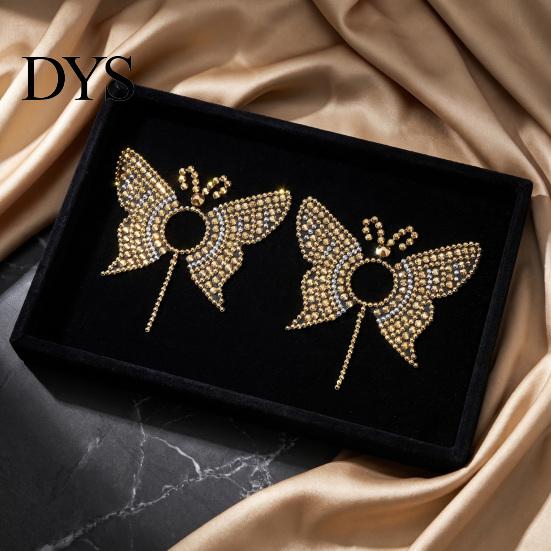 Temporary Face Jewelry Resin Rhinestone Tattoos, Self-Adhesive Faux Diamond Body Stickers Easy Apply Gems for Music Festival Party Makeup, Shiny Chest