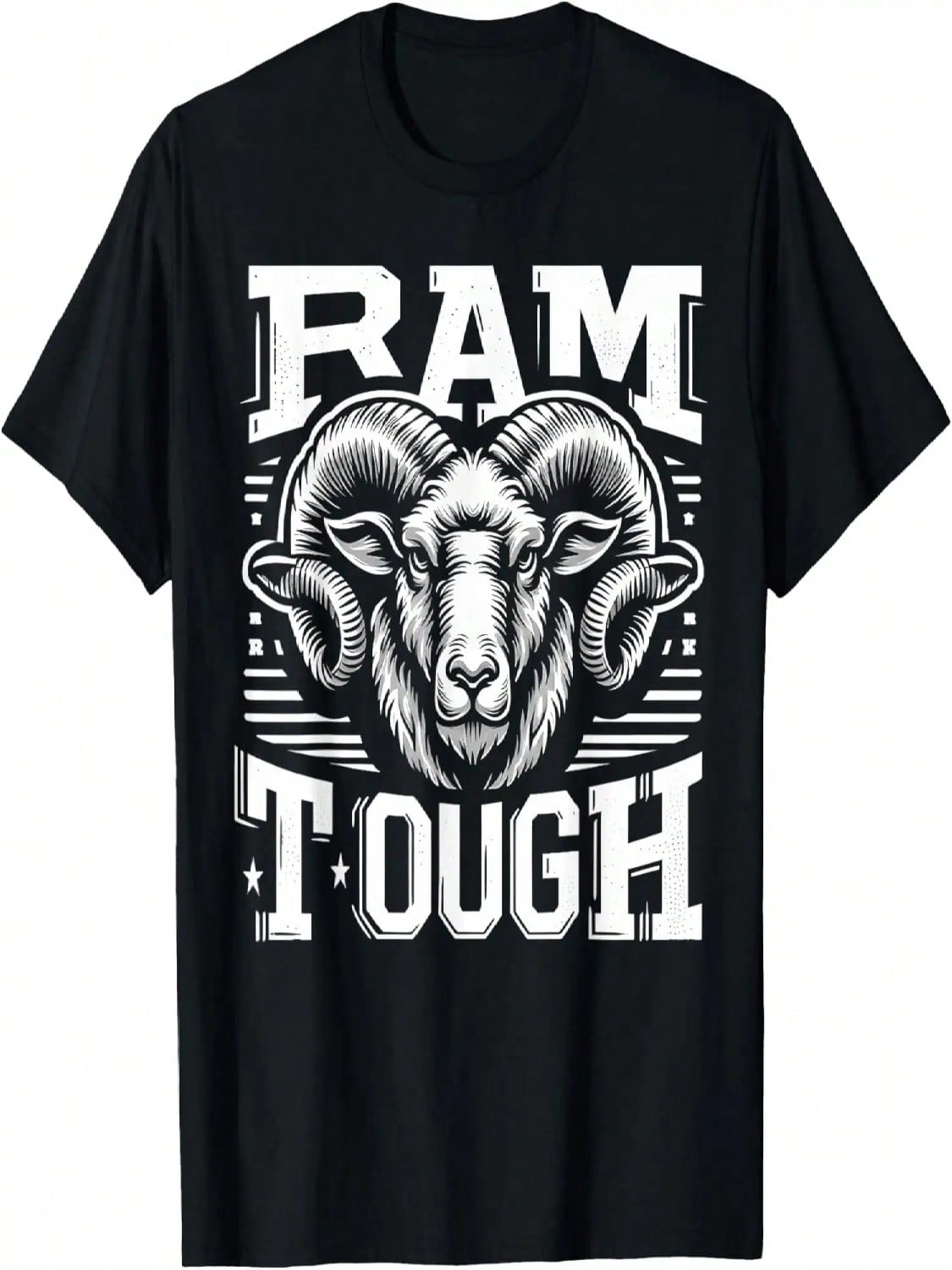 Ram Tough Funny Graphic Tees T-Shirt S разноцветный