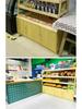 Wooden Bread & Pastry Display Rack for Stores