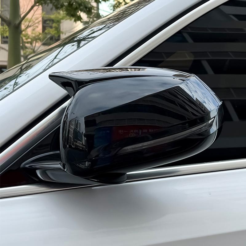 For BMW 1-Series F70 2024 2025 2026 Installation and pasting of anti scratch cover for horn shaped rearview mirror