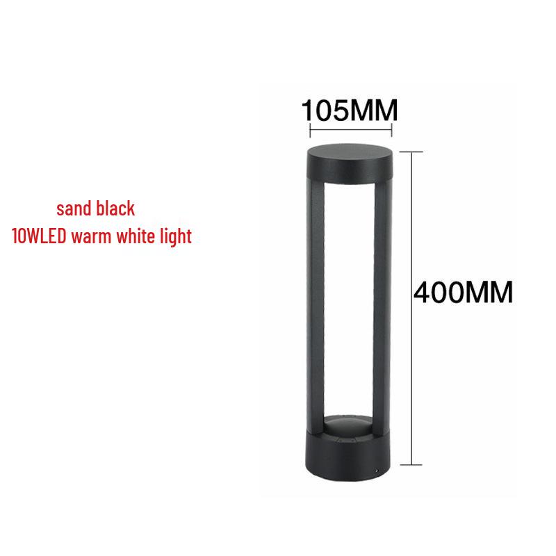 Waterproof LED Outdoor Garden Courtyard Light - Minimalist Design
