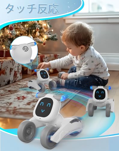 Popular Remote Control Robot Toy for Kids, Electronic Pet, Multifunctional Dog, Voice Controlled, Easy English Speaking, Programmable, Plays Music, LE