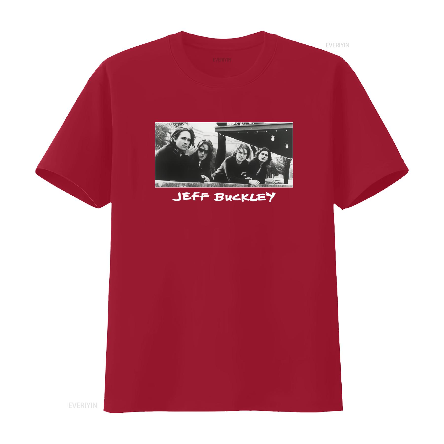 

Jeff Buckley and Friends Print T Shirt Retro Style for Music Lovers Available in White S 234XL Sizes vintage Washed Casual Soft S