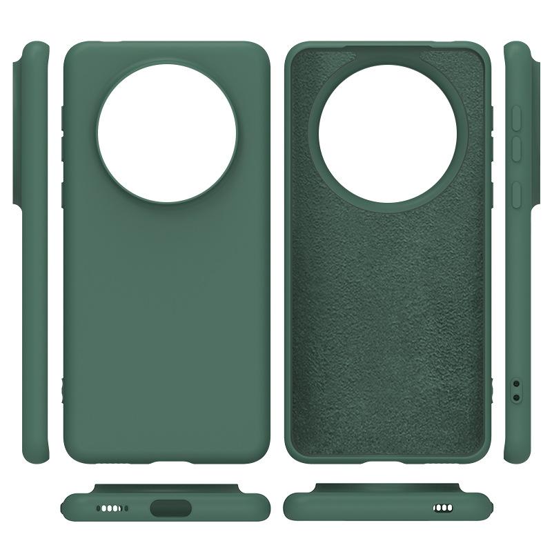 Suitable for Huawei Mate80pro Anti-liquid Silicone Mobile Phone Case Huawei Mate 70pro 5G Silicone Soft Case