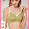 Breathable Lightweight Push-Up Bra Without Underwire - Seamless Comfortable Sports Bra for Small Chest Women