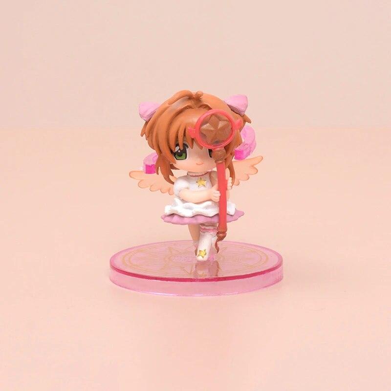 Q Version Card Captor Doll Figure Model Toy Anime Pvc Toys Cartoon Cake Models Ornaments Gifts