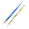 2pcs Ventilating Needles Holder for Lace Wig Making Brass Holder Crochet Hook Professional Hair Ventilating Needles