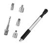 Black Grip 1/2 Drive Turning Tool Kit Includes Multiple Additions For Tight Areas