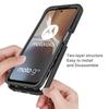 Custodia Antiurto Blindata con Protezione Schermo in PET per Motorola Moto G32 G42 G52 G82 5G E13 G13 G23 G53 G14 G54 G84 Cover Posteriore
