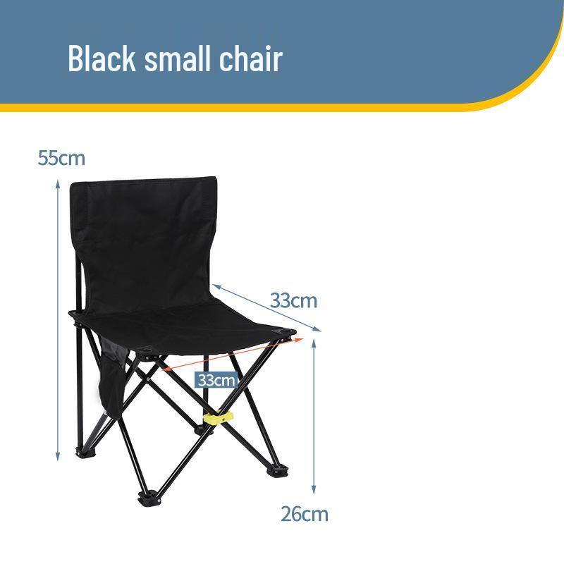 Portable Multi-Functional Folding Fishing Chair with All-Terrain Platform