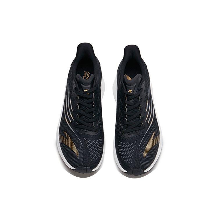 Anta Mach 2.0 Nitrogen Technology Professional Durable Breathable Low-Top Running Shoes Men Sneakers Black 112225583-9