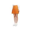 J.Lindeberg Solid Color High-Waisted Side Zipper Loose Pleated Skirt Women skirts Orange GWSD07818-I068