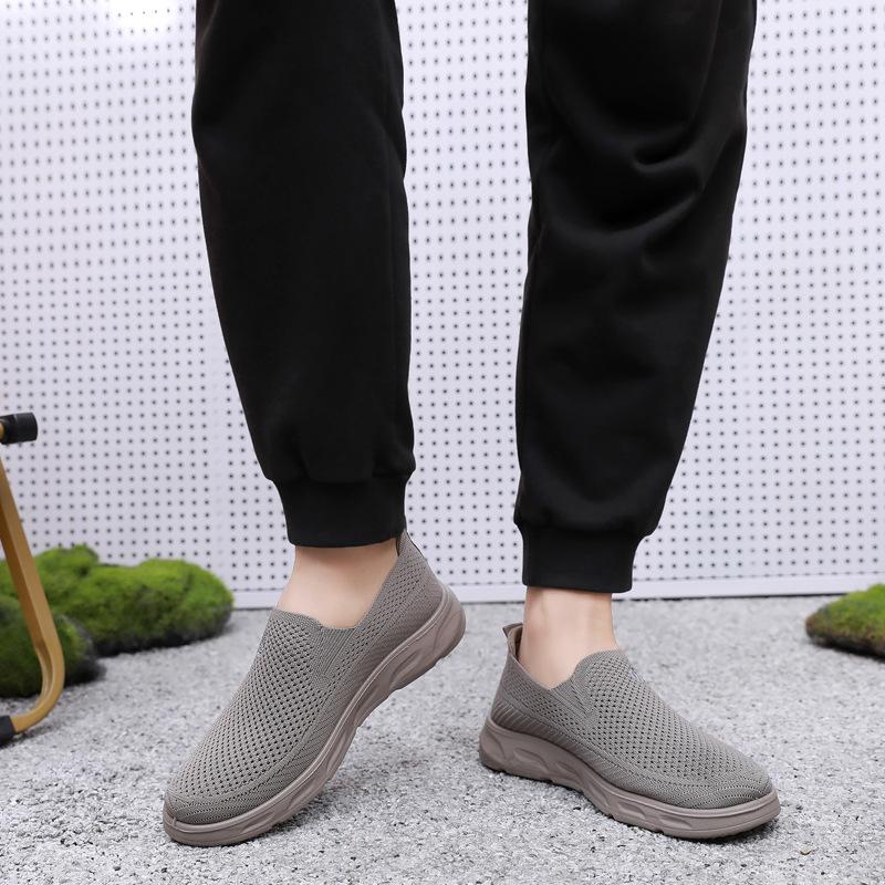 Fashion Old Beijing Cloth Shoes, 2015 Men's Summer Mesh Single-leg Dad Shoes, Middle-aged and Elderly Sneaker Casual Shoes