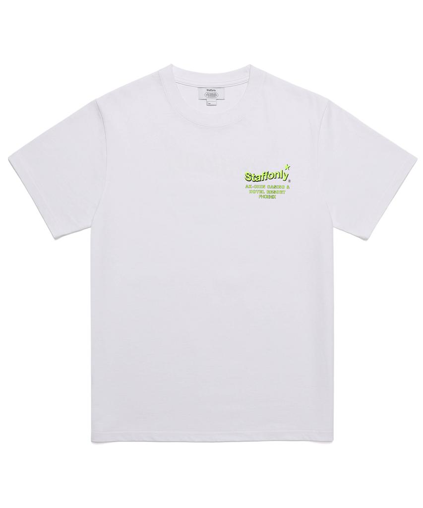 STAFFONLY Star Logo T-Shirt (White)