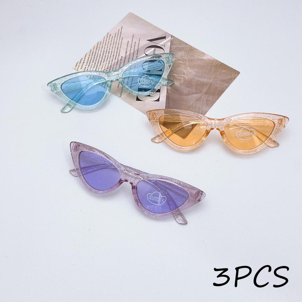 2025 child Resort Cat Eye Personality New Children's Sunshade UV400 Protection Sunglasses