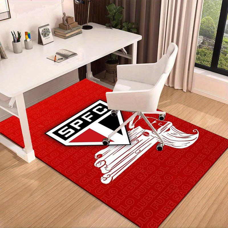 Spfc Team Crest Design Printed Area Rug for Office, Chair Rug, Decorative Carpet Floor Mat, Large Size Fan gifts Christmas gifts