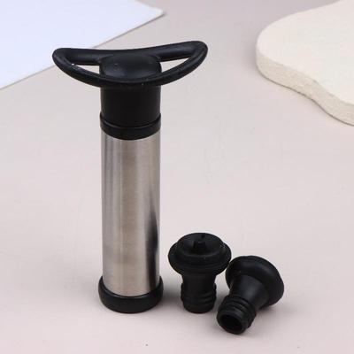 Vacuum Pump Preserver Wine Saver Set Vacuum Wine Stoppers For White / Beer Wine Zinc Alloy Keep Wine Fresh