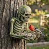 Bigfoot Treant Resin Bird Feeder for Outdoor Courtyard