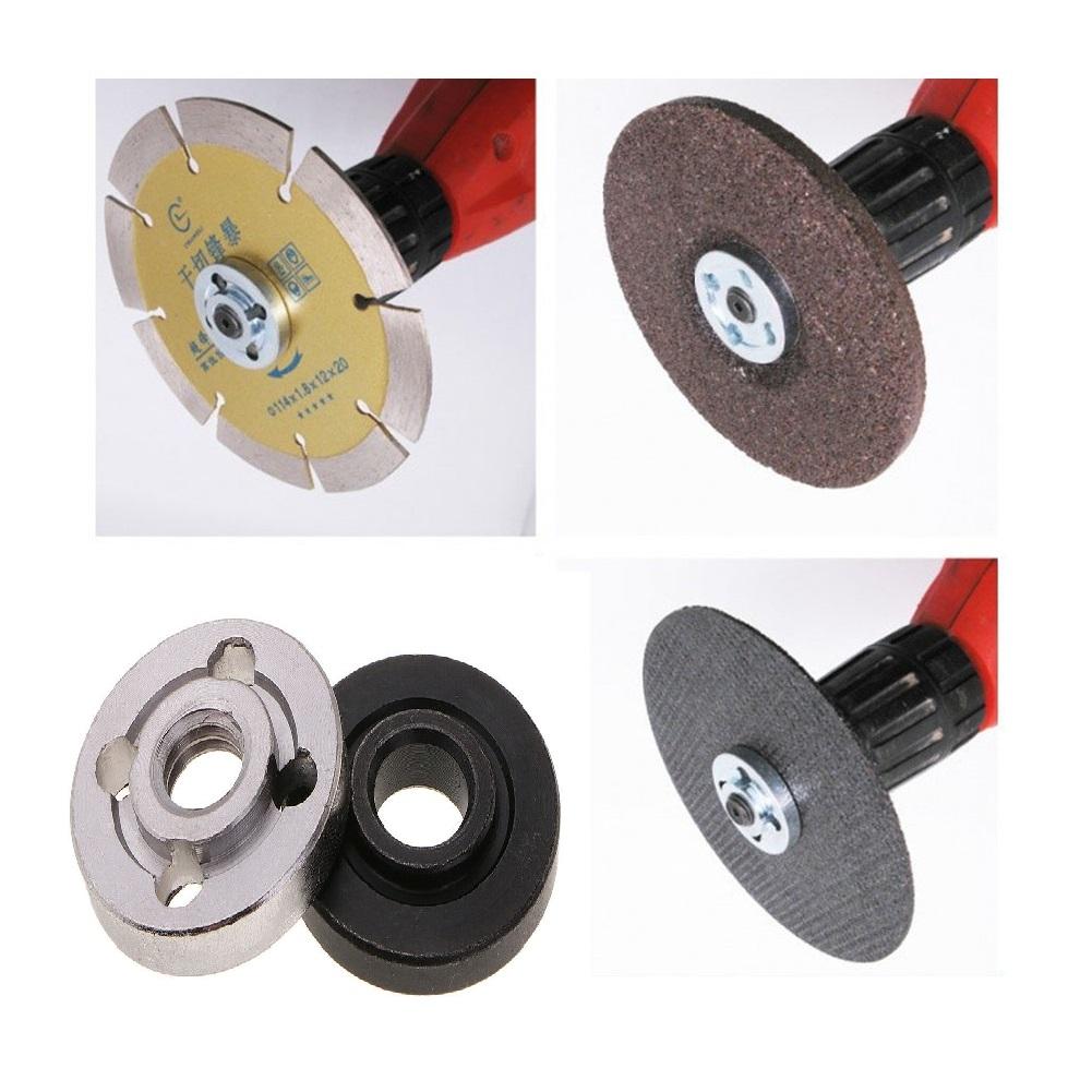 Accessories Flange Nuts 6pcs Angle grinder Steel Lock Toothless Toothed