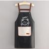 Waterproof Kitchen Apron Cartoon Household Apron Fashion Cooking Apron  Restaurant