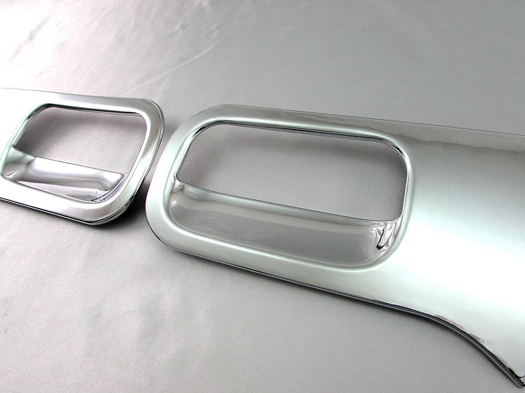 BRIGHTZ Plated Door Handle Covers for Town Ace Trucks and 413 and (DHC-SARA-116) 402, 403, 412, (S402U, S403U, S412U, S413U, S402, S403, S412, S413)