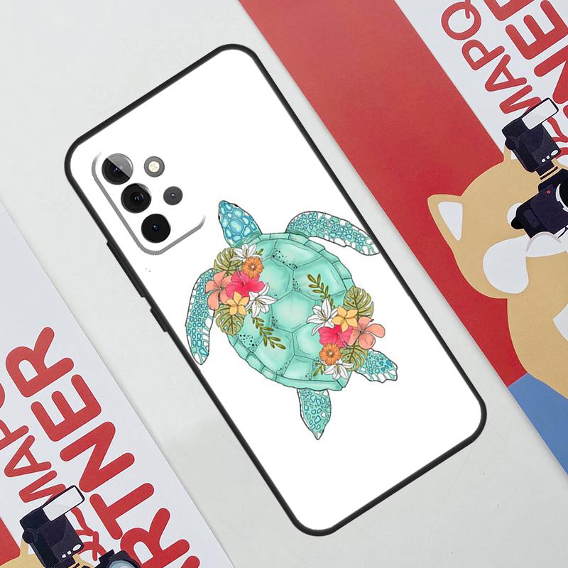 Sea Turtle Case For Samsung Galaxy A34 A54 A14 A56 A36 A16 A06 A13 A53 A12 A22 A32 A52 A35 A17 A15 A55