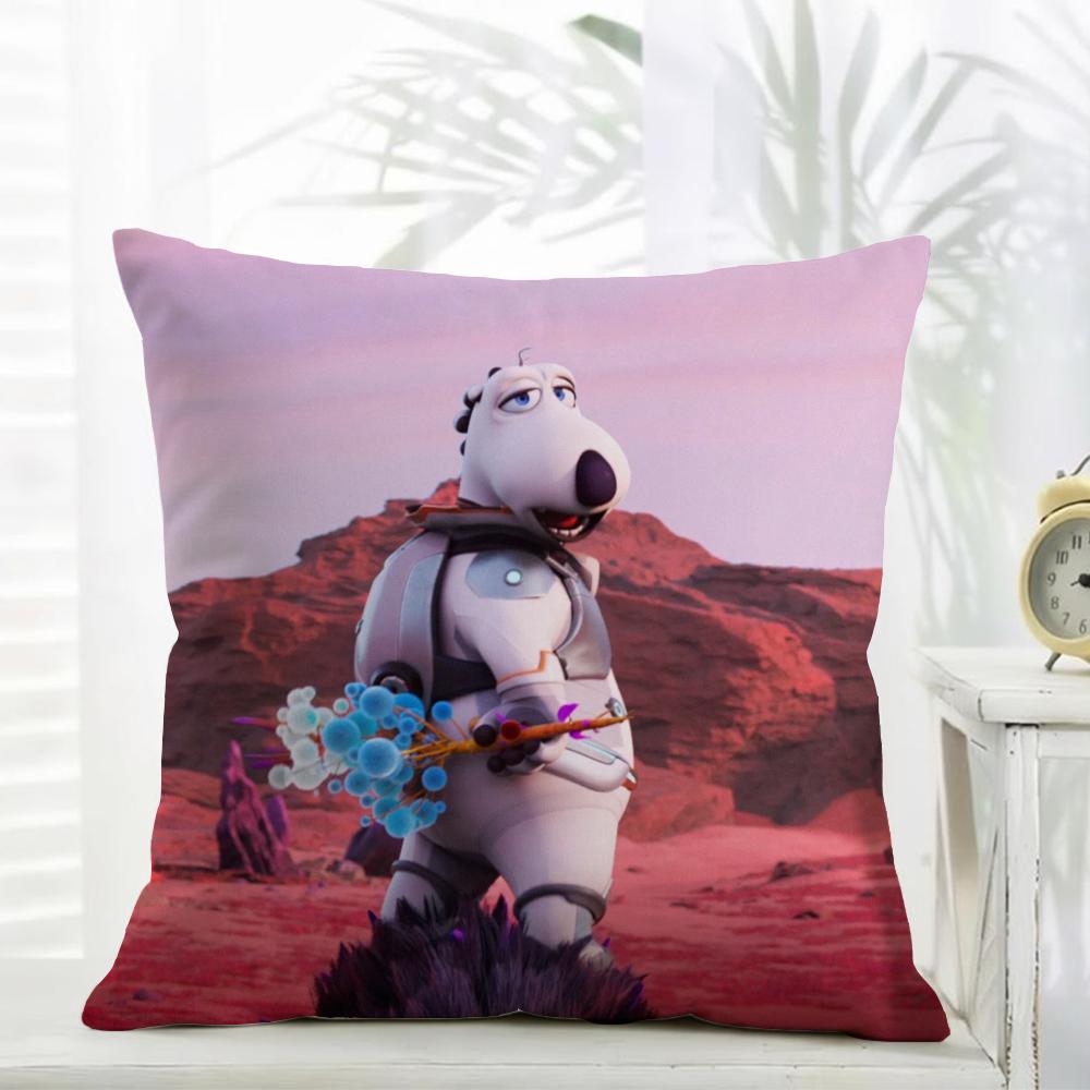 Cute BBackkom Cushion Cover Daily Washable Linen Pillowcase Soft for Sofa Bed Home Room Decor