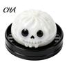 Dumpling Squeeze Toy Halloween Stress Relief with Steamer, Glitter Ball Fidget Steamer Toy, Anxiety Relieving Steamed Bun for Holiday Gift Soft Balls