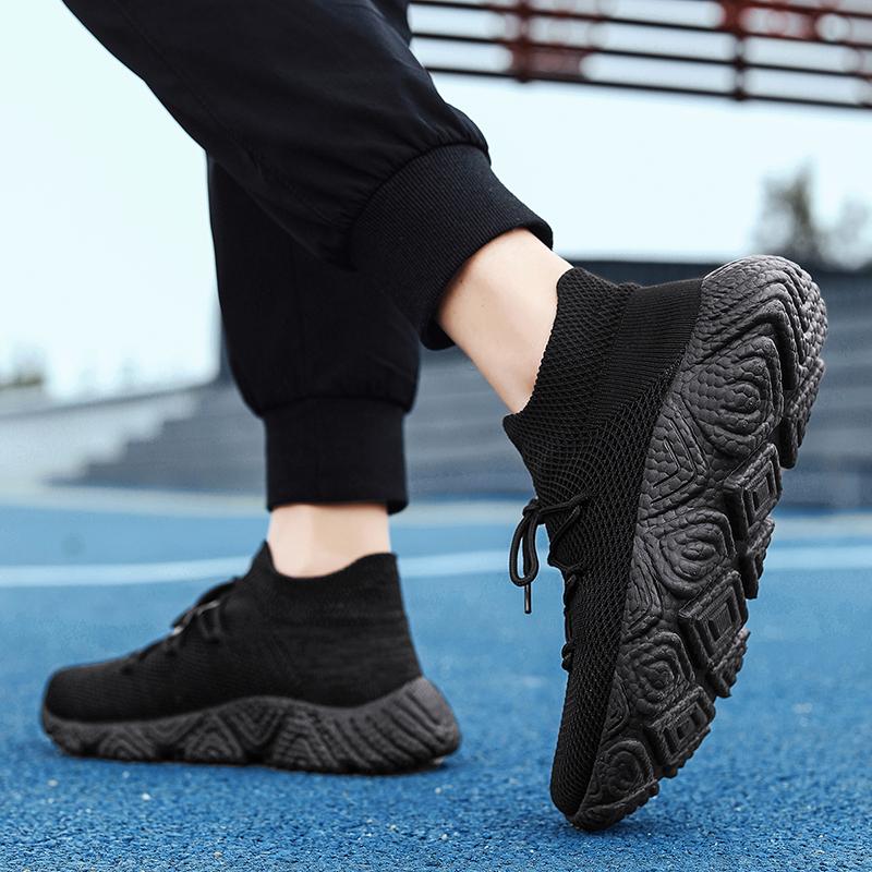 Men's Shoes Breathable Mesh Deodorant Casual Shoes Men's Joker Thin Hollow Mesh Sports Shoes Men's Tide Shoes.